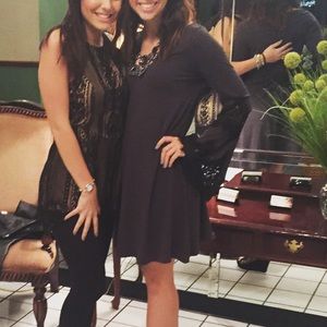 Grey/Black Cocktail Dress